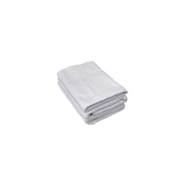 R & R Textile R&R Textile - Hotel Basics Bath Towel - 50in x 24in - White - 12 Pack X01130 - main